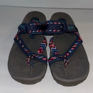 Skechers Women's Reggae-Zig Swag Colorful Comfort Sandals size 11